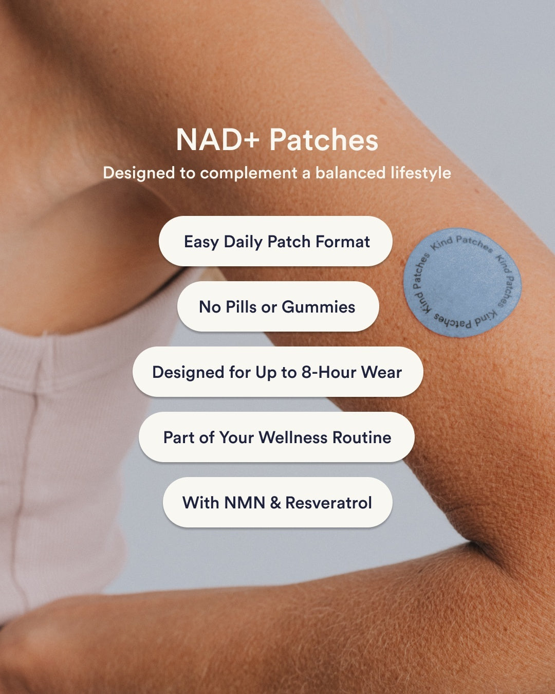 NAD+ Patches